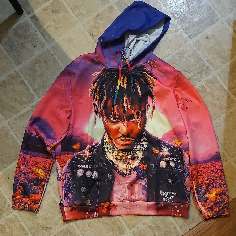 Juice World Colorful Graphic Hoodie